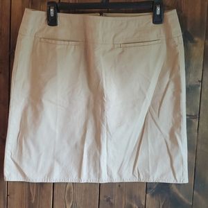 Ann Taylor LOFT khaki skirt